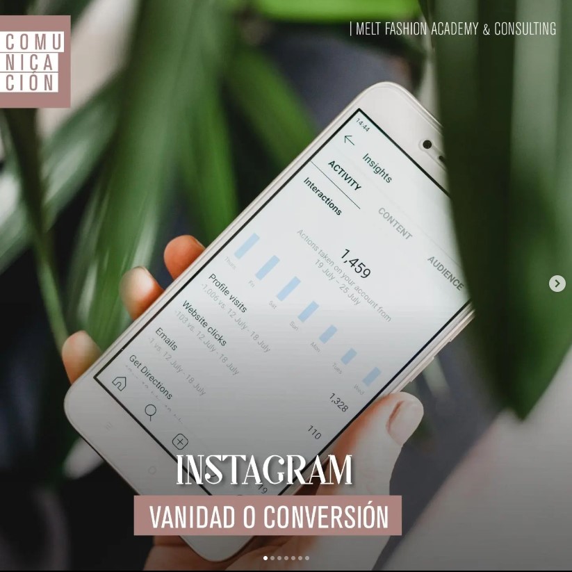 Instagram vanidad o conversión
