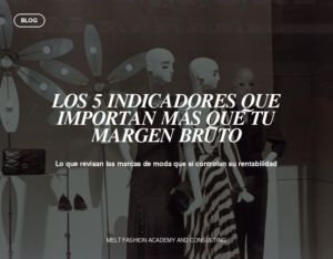 Indicadores retail de moda